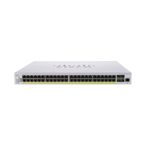 Thiết bị mạng/Switch Cisco Business 350 Series 48 ports PoE+, 4x10 Gigabit SFP+ CBS350-48P-4X-EU