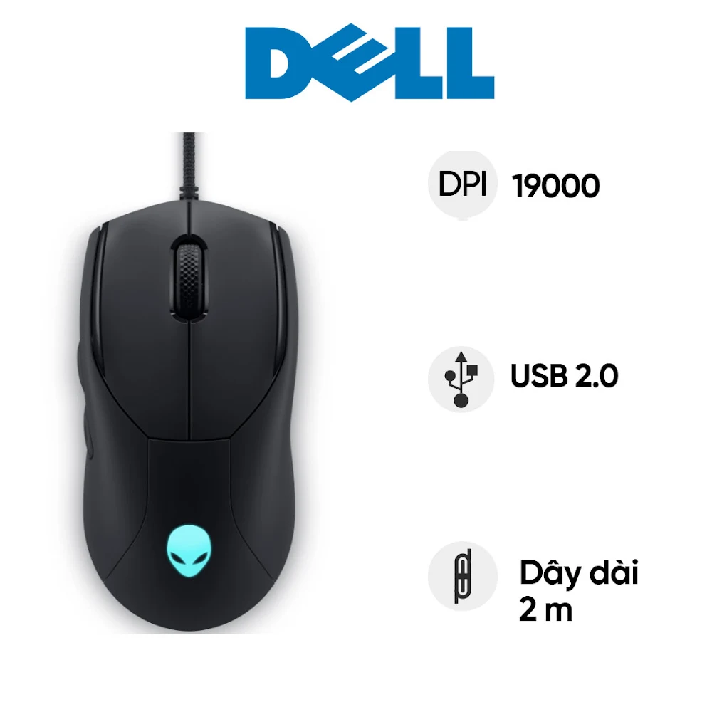 Chuột gaming Dell Alienware AW320M
