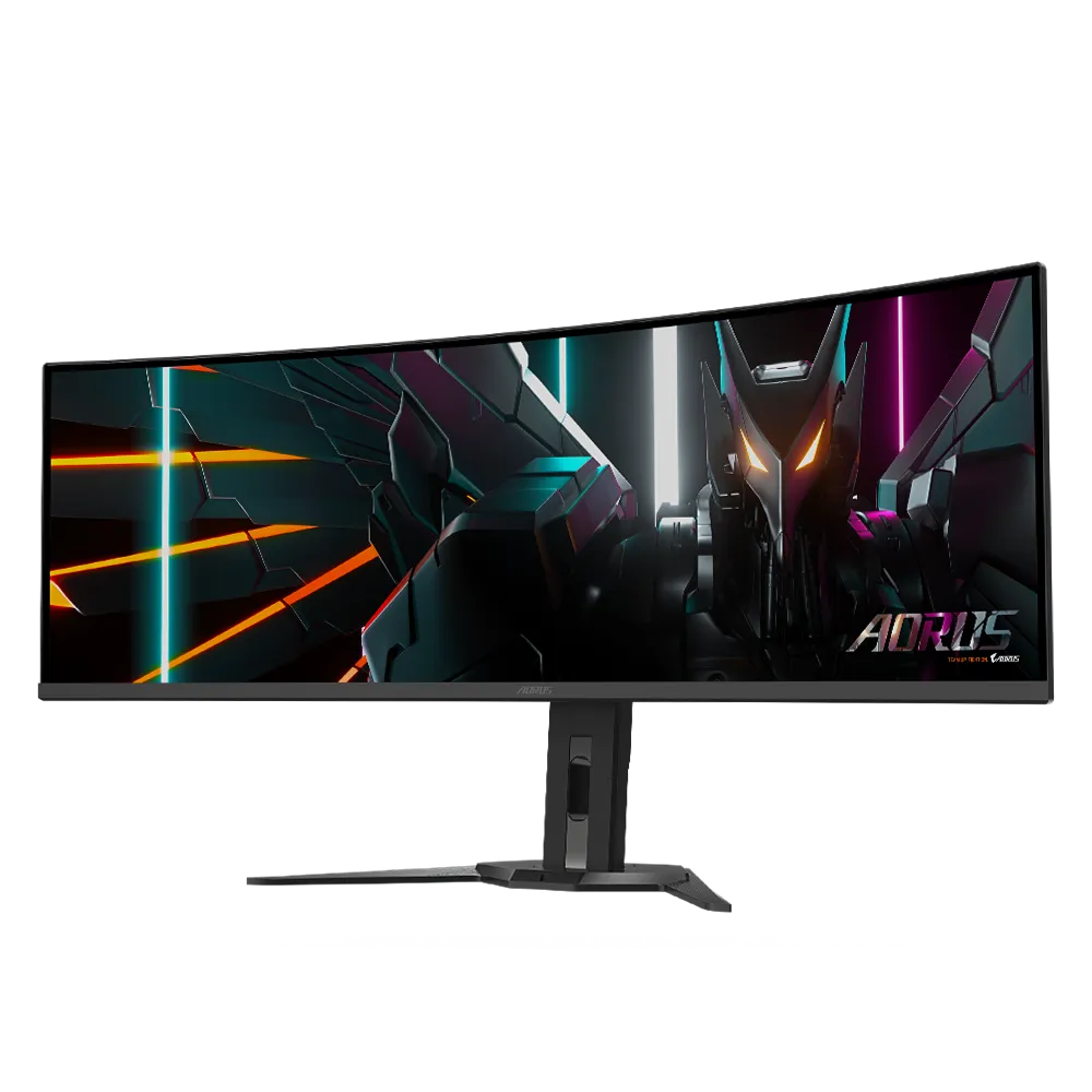 Màn Hình Gaming GIGABYTE OLED AORUS CO49DQ (49.0 inch - DualQHD - OLED - 144Hz - 0.03ms - Speaker - Curved)