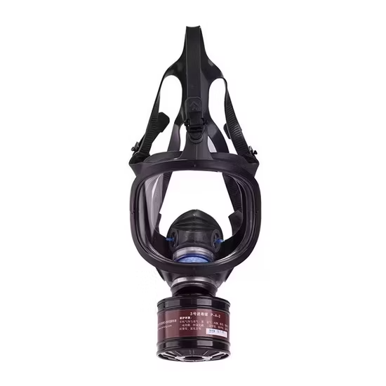 Mặt nạ bảo hộ bằng silicon chống khí độc/hóa chất/mặt nạ phòng độc