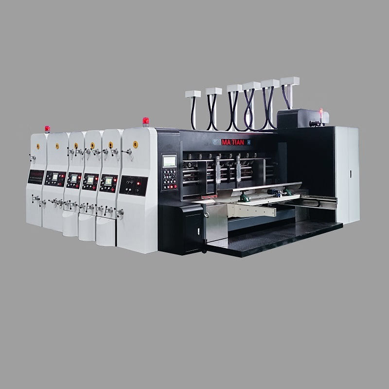 Máy in rãnh và cắt khuôn tự động Psb-6 để sản xuất hộp carton