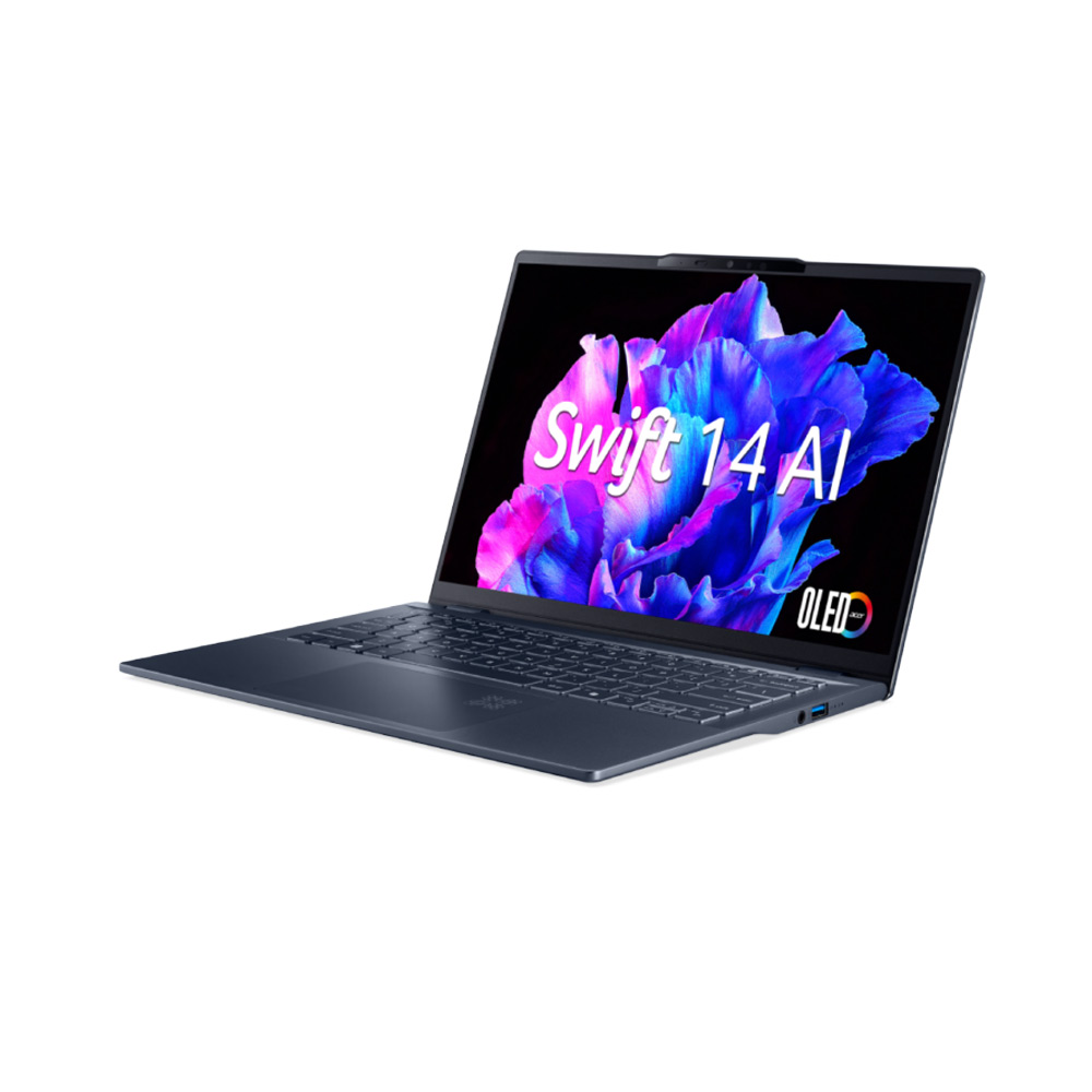 Laptop ACER Swift AI SF14-51-53P9 NX.J2KSV.002 (Intel Core Ultra 5 226V | Intel Arc Graphics 130V | 14 inch 3K OLED | 16GB | 1TB | Win 11 | Xanh)