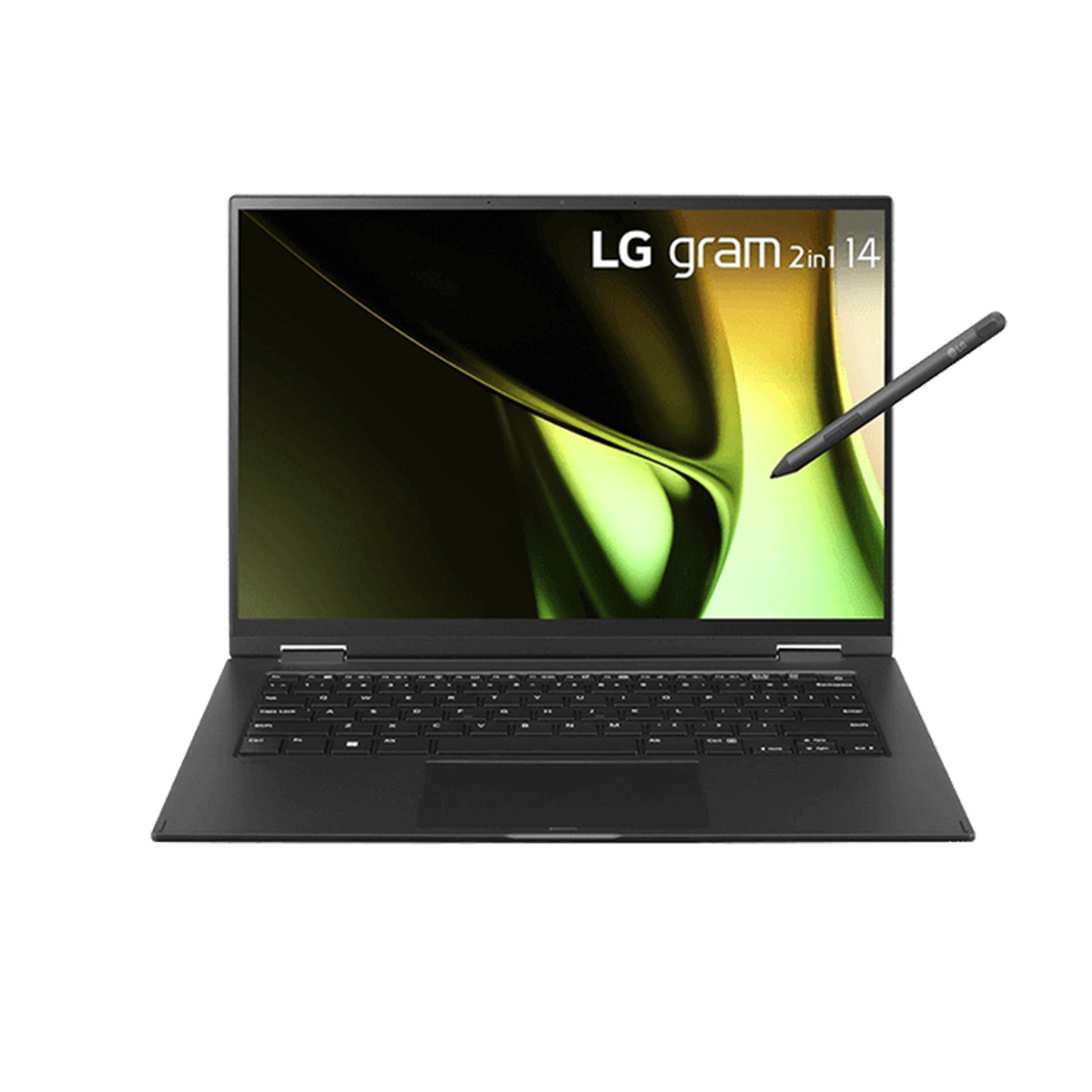 Laptop LG Gram 2024 2 in 1 14T90S-G.AH55A5 (Intel Core Ultra 5 125H | 16GB | 512GB | Intel Arc | 14 inch WUXGA | Cảm ứng | Win 11 | Đen)