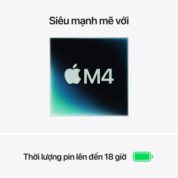 MacBook Air M4 13 inch 10GPU 10CPU 16GB 512GB - Chính Hãng VN