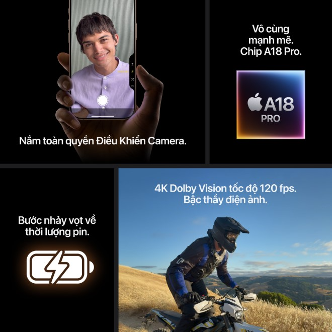 iPhone 16 Pro 128GB - Chính hãng