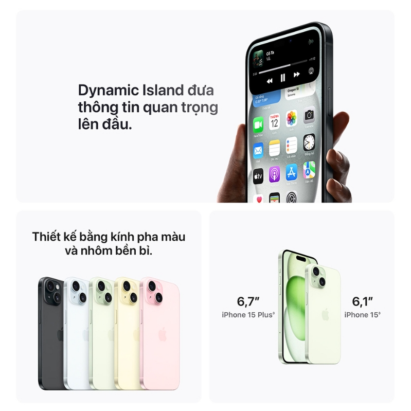 IPhone 15 128GB - Đen 