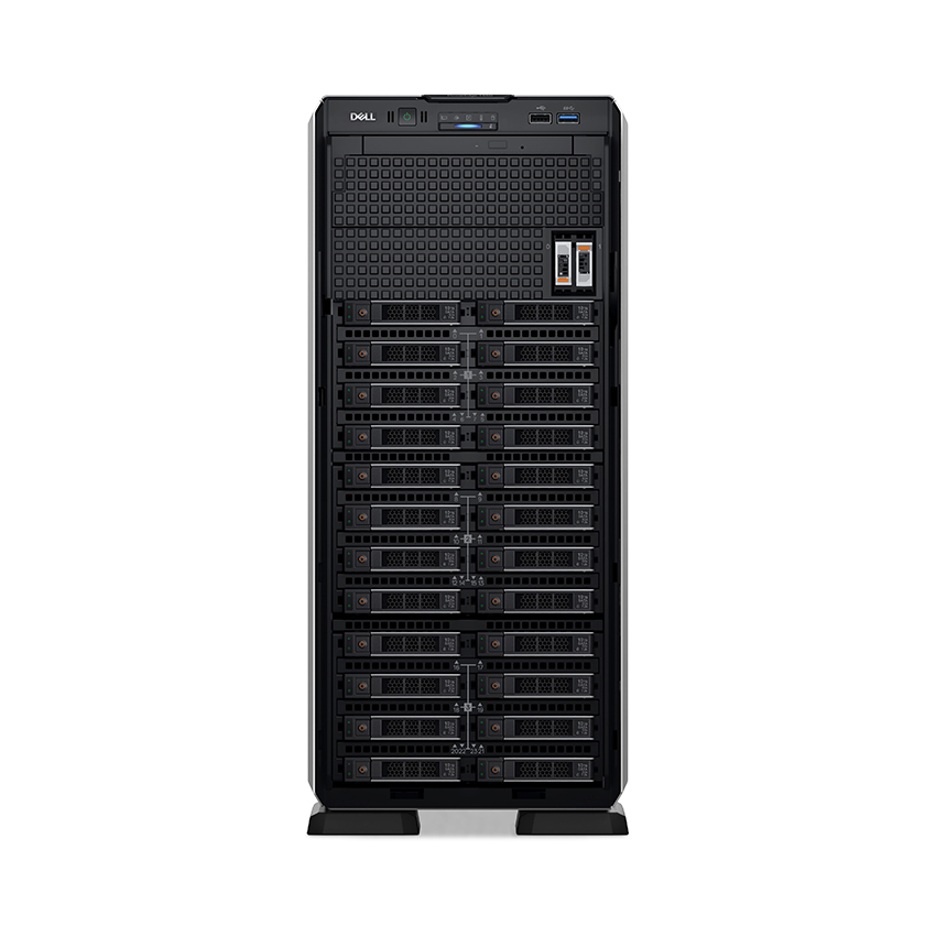 Server Dell PowerEdge T550 (8x3.5"/Xeon Silver 4310/16GB RAM/2TB NLSAS 3.5" HDD/PERC H755/iDRAC9 Ent/BC5720QP OCP/Bezel/DVDRW/1400W)