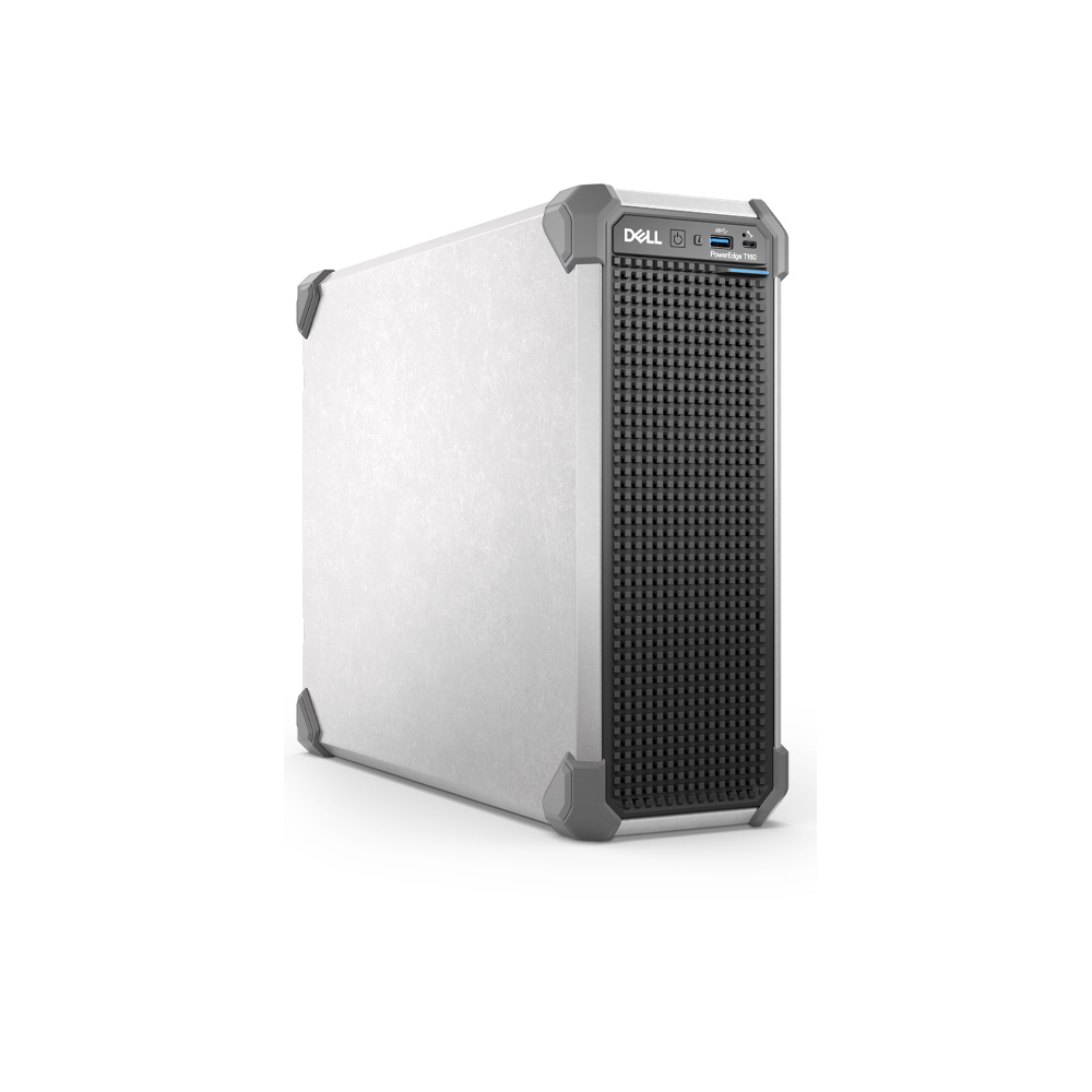 Máy chủ Dell PowerEdge T160 42SVRDT1601A (Intel Xeon E-2414 2.6G | 16GB Ram | 2TB HDD | iDRAC9, Basic 16G | RAID S160 | Powercord | BC5720DP 1GbE LOM | DVD-ROM EXT | PSU 300W | 3Years)