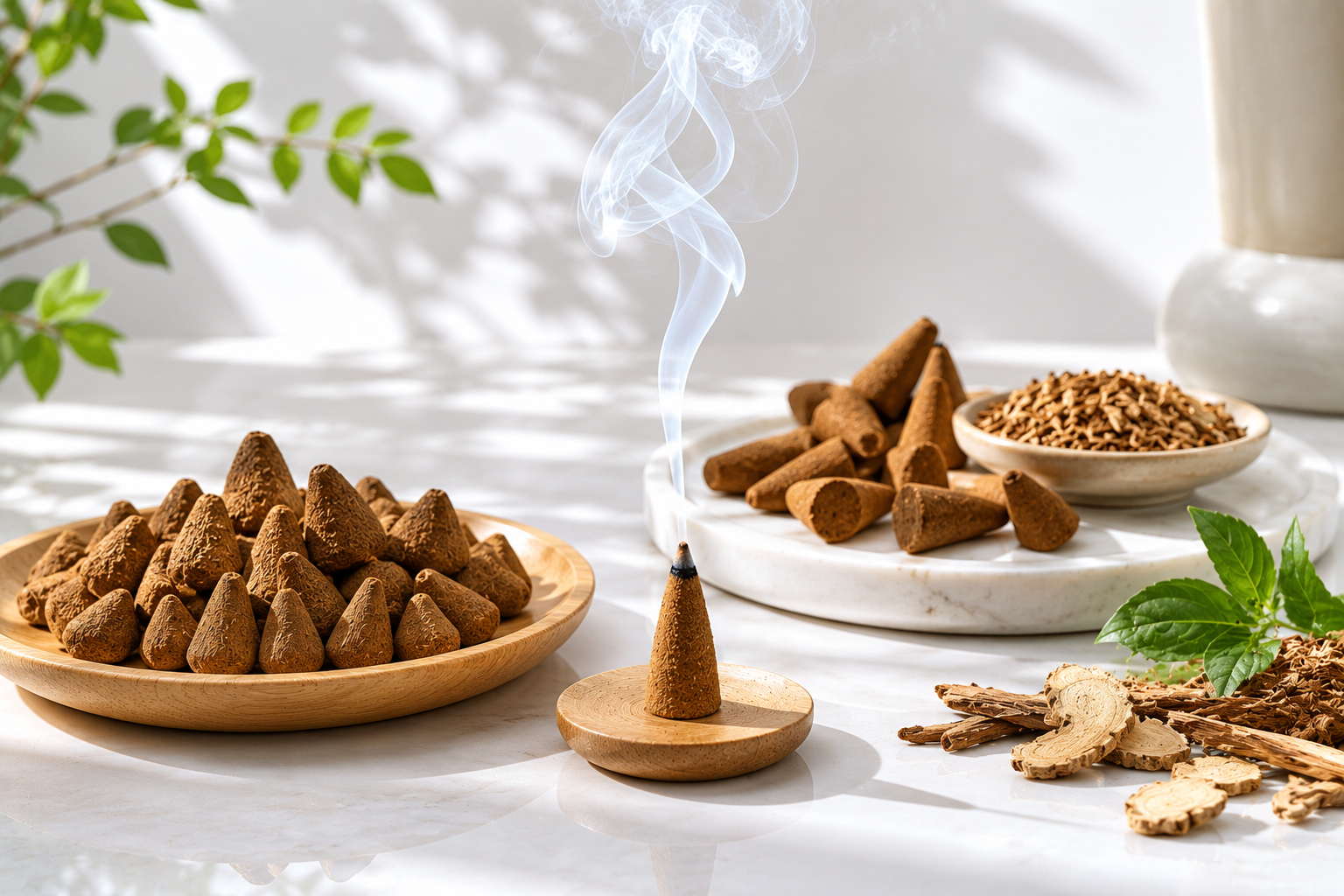 Nhang viên trầm - thảo dược