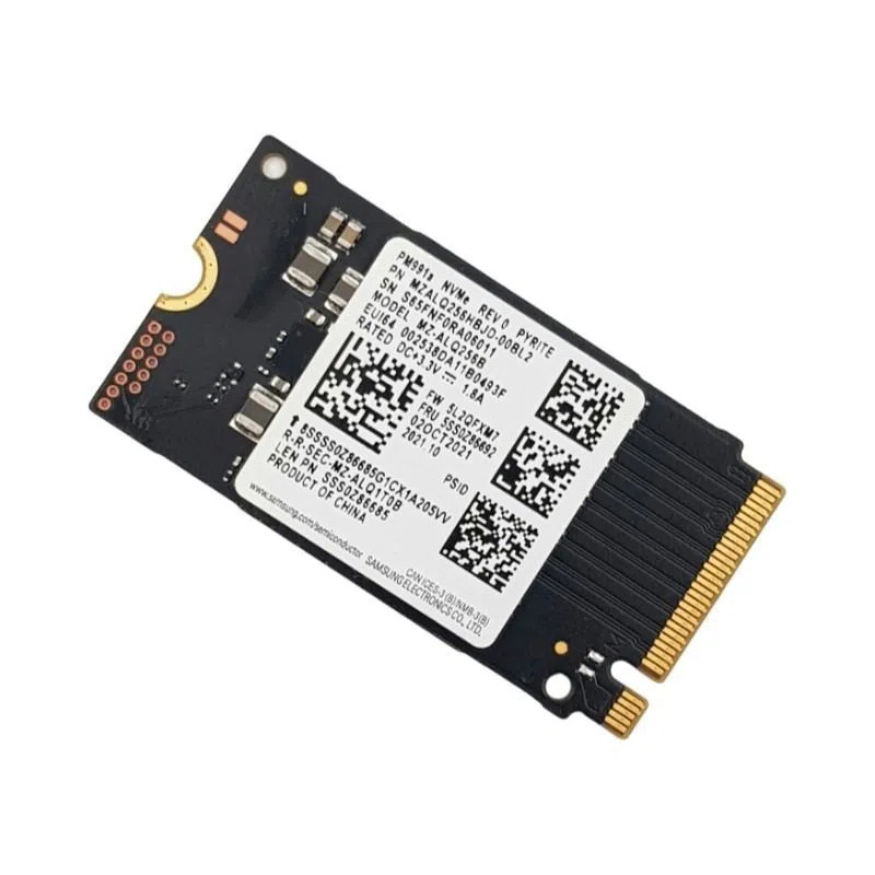 SSD Samsung 256GB M.2 2242 NVME PCIe Gen3x4 SSD