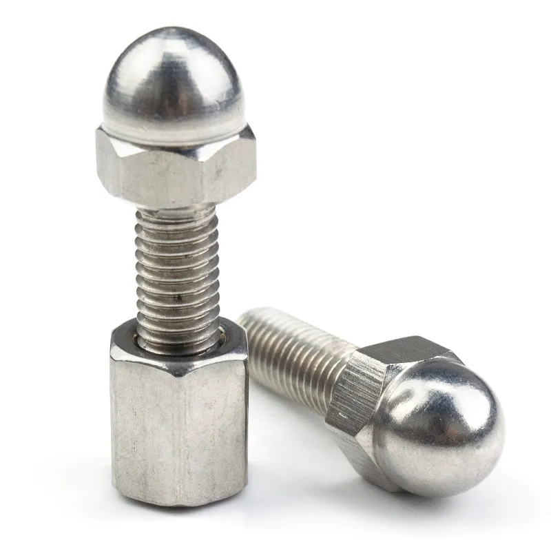 Bu lông đầu tròn lục giác tùy chỉnh kèm đai ốc lục giác