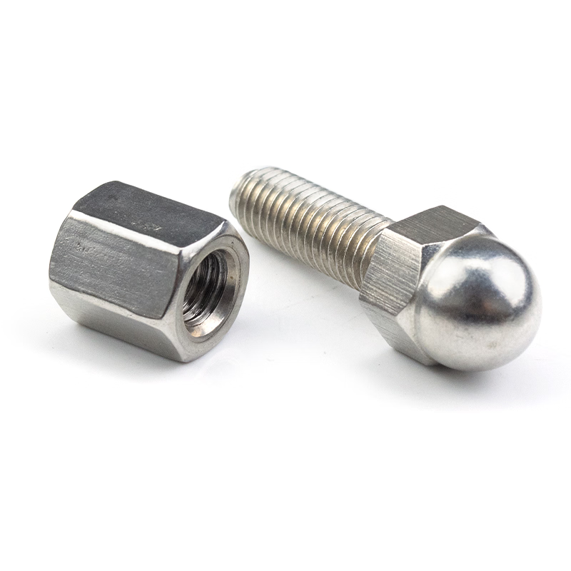 Bu lông đầu tròn lục giác tùy chỉnh kèm đai ốc lục giác