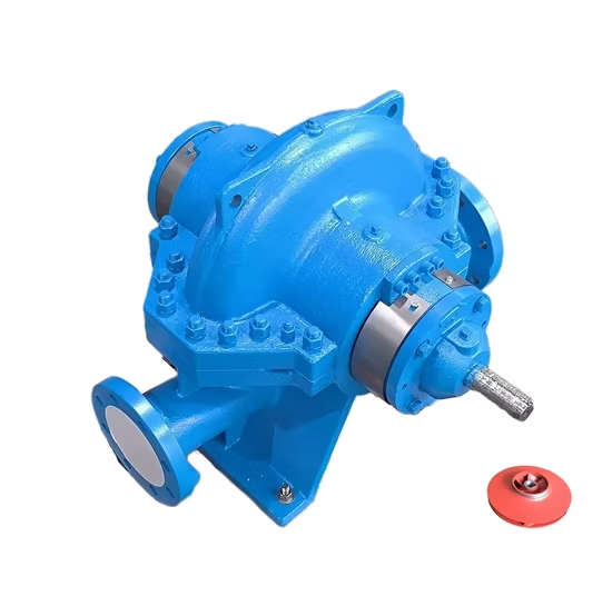 Máy bơm nước công nghiệp chất lượng cao, hút kép, vỏ tách rời, nằm ngang