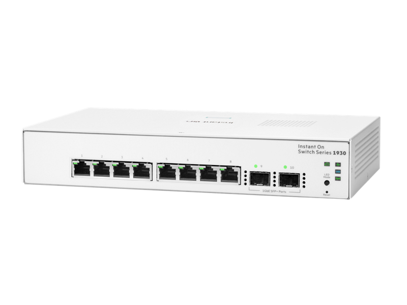 Thiết bị chuyển mạch Switch Aruba Instant On 1930 8G 2SFP (JL680A)