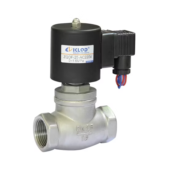 Van điện từ chịu nhiệt cao bằng thép không gỉ