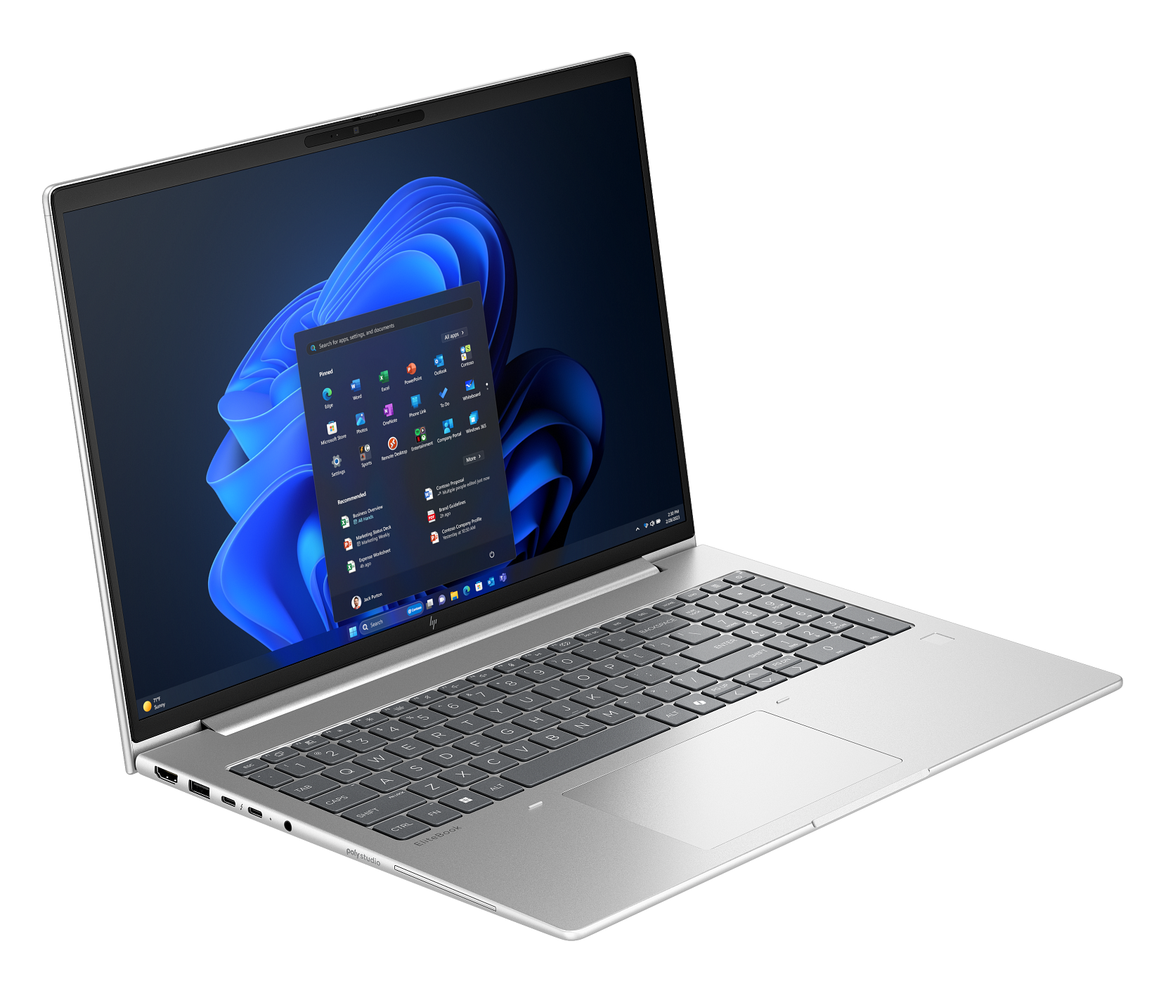 HP PROBOOK 4 G1A 14" (AMD Ryzen 5 220/16GB DDR5 RAM/512GB SSD/14" FHD+/AMD Radeon/3 CELL/WLAN AX+BT/FINGERPRINT/WIN11H/SILVER/1.4KG)