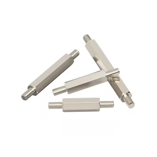 Bu lông đinh tán ren hai đầu lục giác bằng thép không gỉ SS304 SS316