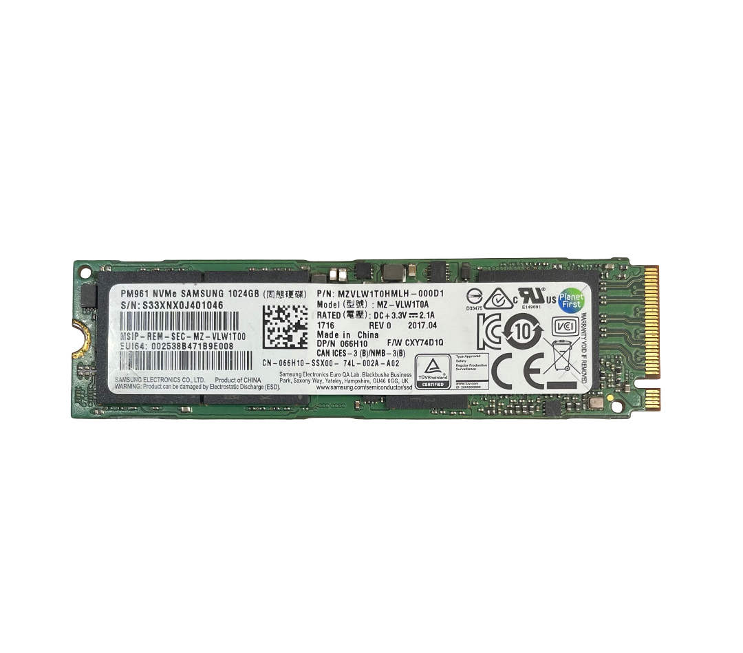Ổ cứng SSD Samsung 1TB NVMe PCIE SSD 2280 PM961
