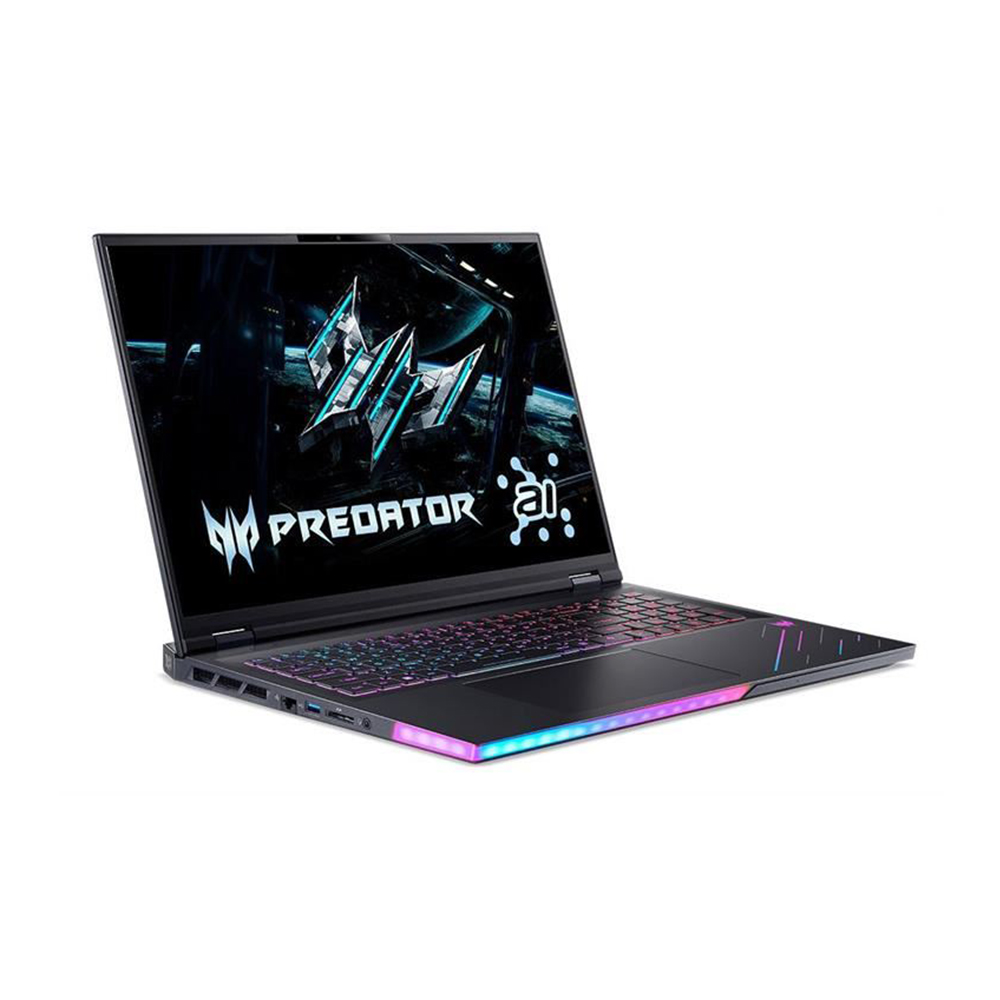 Laptop Acer Predator Helios 18 AI PH18-73-93P0 (Thông số: Intel Core Ultra 9 275HX | RTX 5080 16GB | 18 inch 2K+ 250Hz IPS | 64GB | 3TB | Win 11 Pro |Màu Đen)
