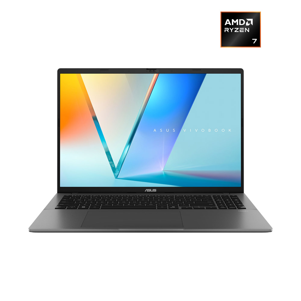 Máy tính Laptop ASUS Vivobook S16 M3607GA-SH034W (AMD RYZEN AI 7 445 | AMD Radeon | 16 inch WUXGA OLED | 16GB | 512GB | Win 11 | Xám)