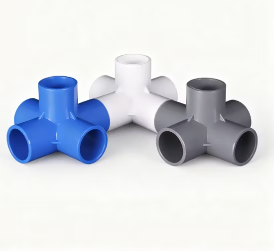 Phụ kiện nối nhựa PVC 5-Way bền cho hệ thống ống nước và tưới tiêu