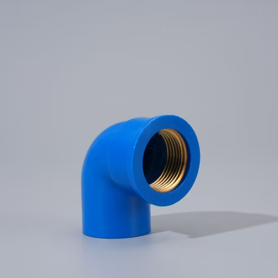 Ống nối nhựa PVC-U 90° Khuỷu nối ren trong, cho hệ thống cấp nước và hệ thống ống nước