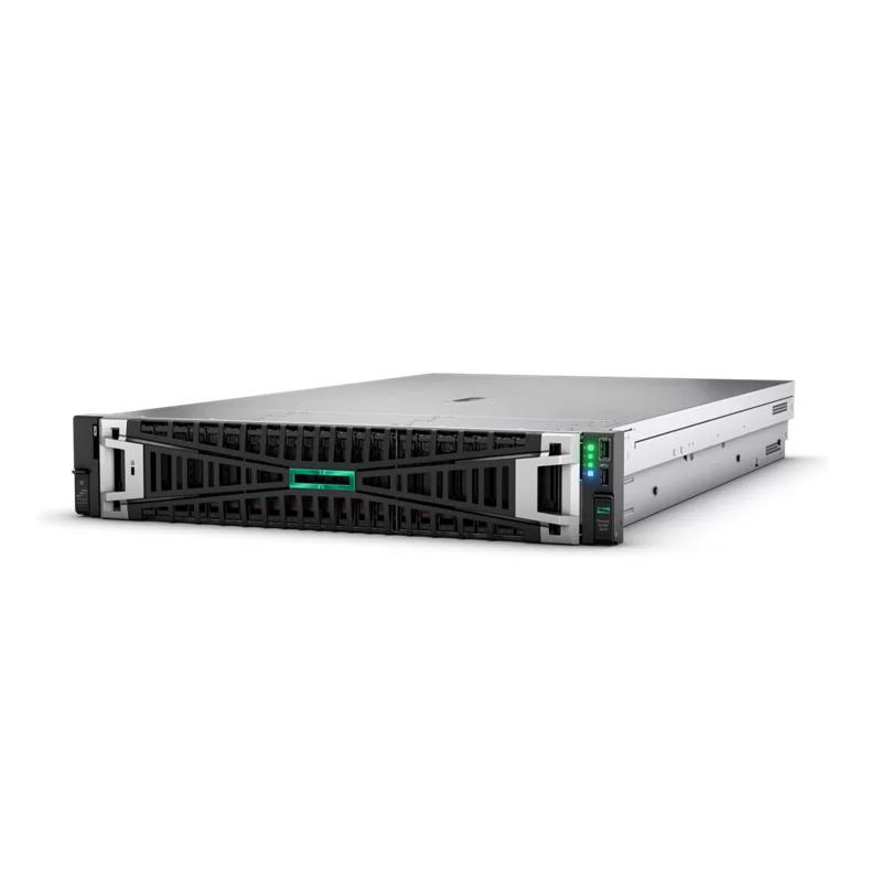 Máy chủ HPE ProLiant DL380 Gen11 8SFF NC Configure-to-order Server, Intel Xeon-Silver 4510 2.4GHz 12-core, 32GB (1x32GB) Dual Rank, 96W Smart Battery, MR408i-o Gen11, BCM5719 Ethernet 1Gb 4-port, 800W Power