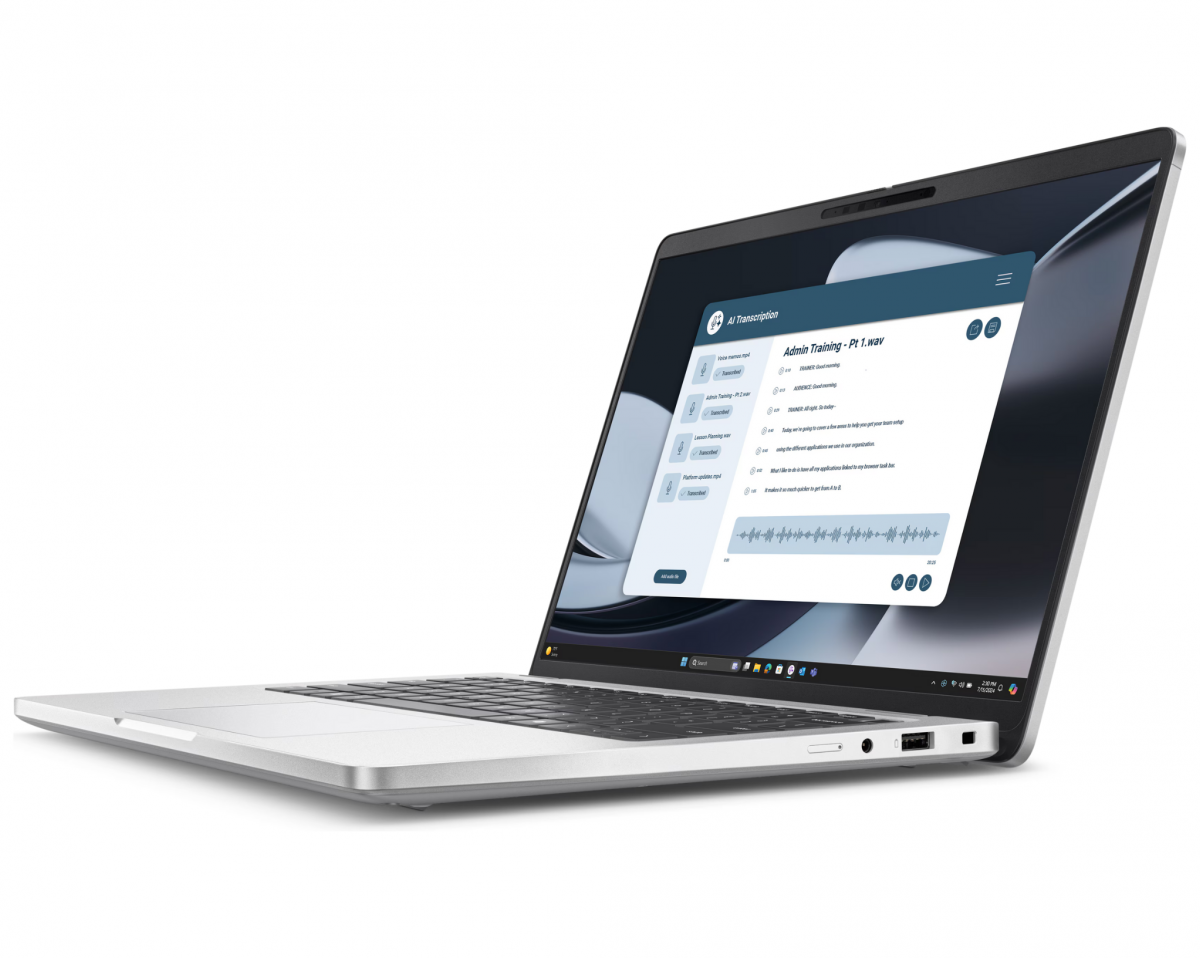 Laptop Dell Pro 14 PLUS PB14255 (RYZEN™ AI 5 PRO 340/32GB LPDDR5x RAM/1TB SSD/14" FHD+/AMD RDNA™/WI-FI + BT/3 CELL 55 WHR/WIN 11 PRO/Màu Platinum Silver)