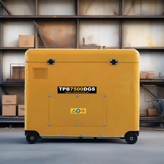 Máy phát điện dự phòng chạy bằng dầu diesel 5000W 5500W 6000W