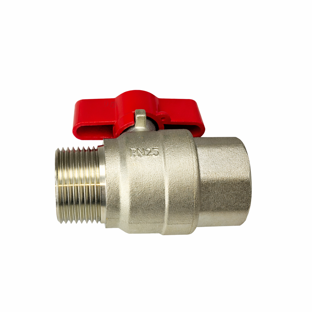 Van bi bằng đồng thau mạ niken