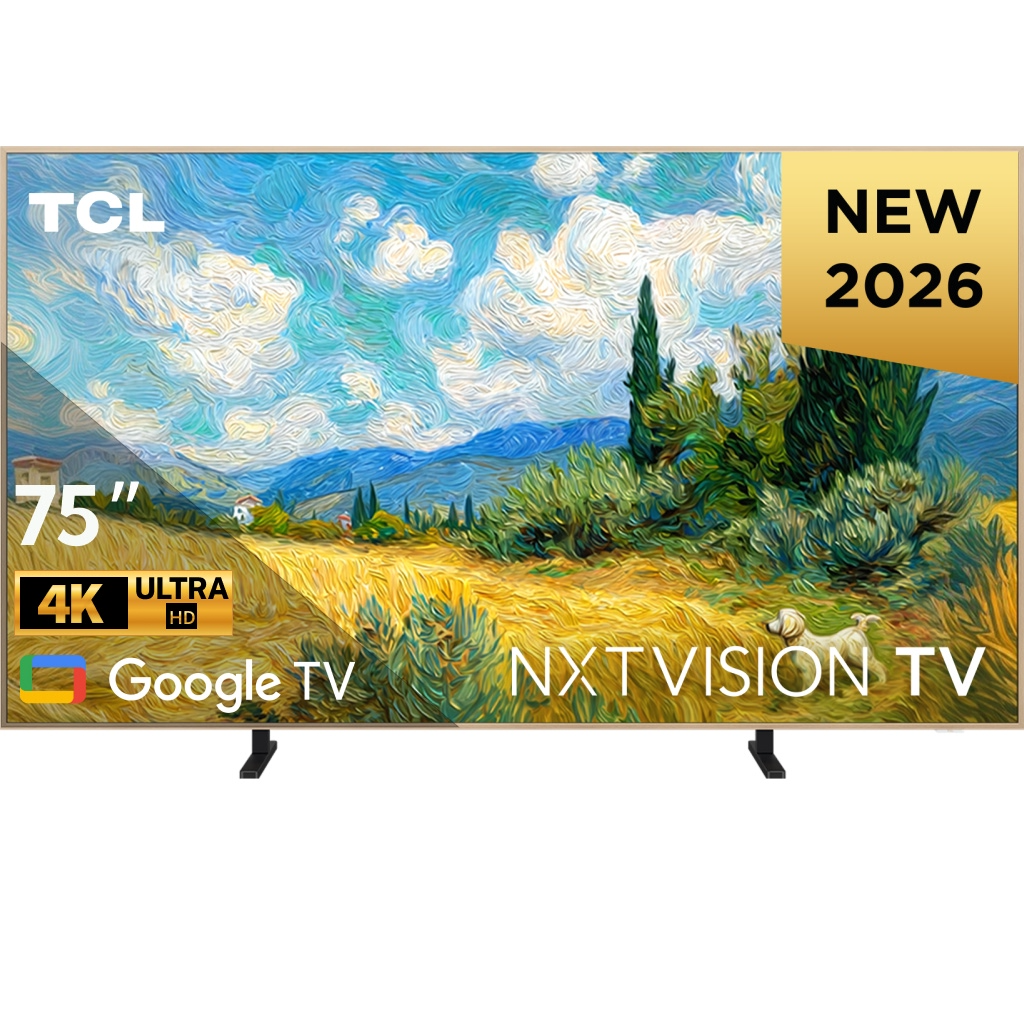 Google Tivi QD-Mini LED TCL 4K 75 inch 75A400 Pro Đen