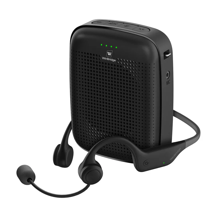 Máy trợ giảng WinBridge A007 Mic đeo tai Không dây 2.4G ảnh 1