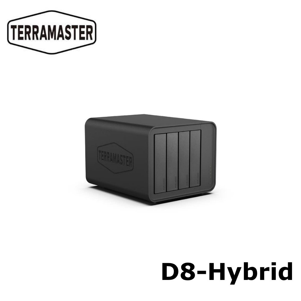 Bộ lưu trữ gắn ngoài TerraMaster D8-Hybrid
