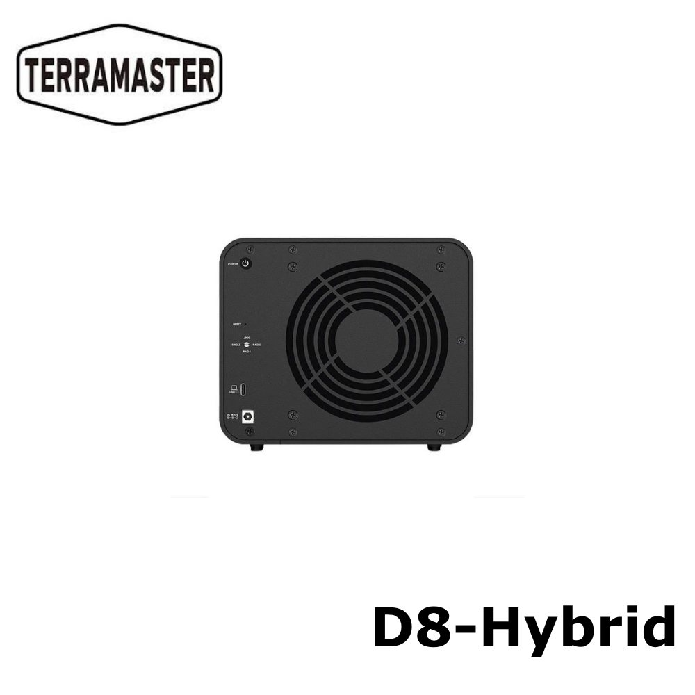 Bộ lưu trữ gắn ngoài TerraMaster D8-Hybrid