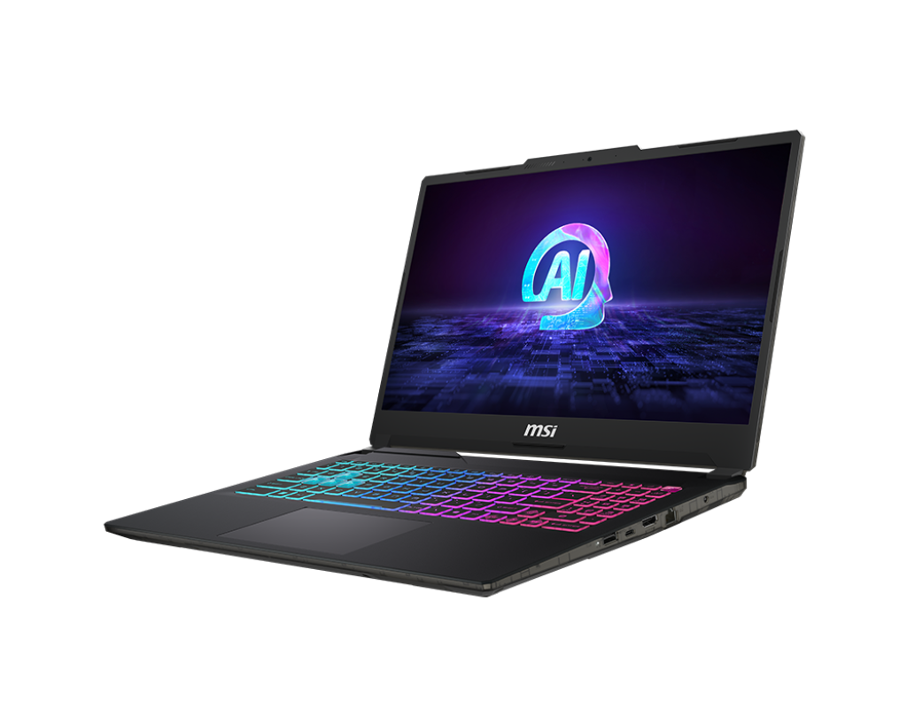 Laptop Gaming MSI Cyborg 15 AI A1VEK-245VN (Intel Core Ultra 5 135H | RTX 4050 6GB GDDR6 | 15.6 inch FHD | 16GB | 512GB | Windows 11 Home SEA | Đen)