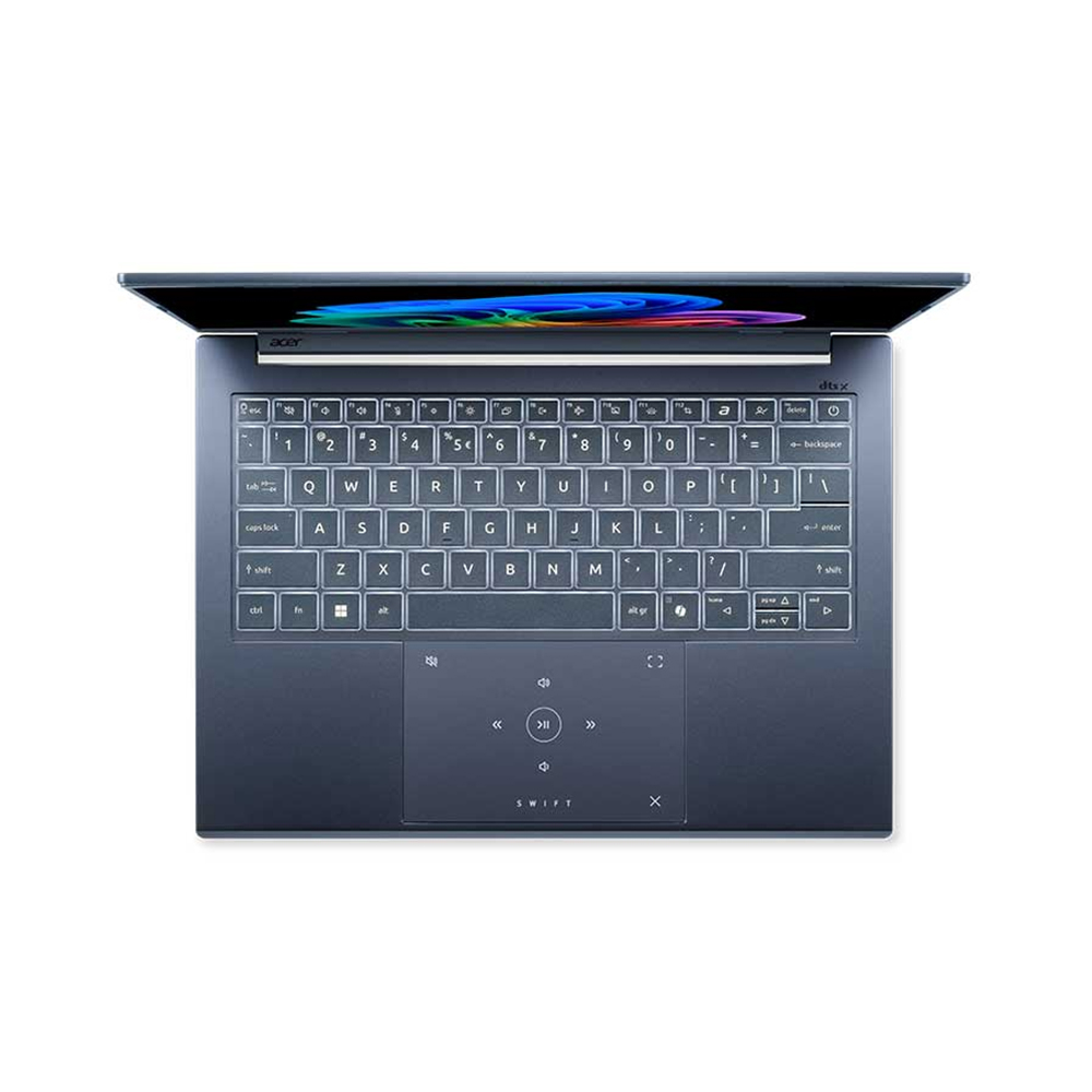Laptop Acer Swift Go 14 AI SFG14-75-5264 NX.JNBSV.001 (Thông số: Intel Core Ultra 5 processor 226V |Ram 16GB |SSD 512GB | Intel Arc | 14 inch FHD+ | Win 11 |Màu Xanh)