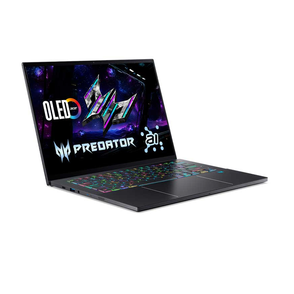 Laptop Acer Predator Triton 14 AI PT14-52T-99TU NH.U0GSV.001 (Thông số: Intel Core Ultra 9 processor 288V | RTX 5070 | 14.5 inch 2.8K OLED 120Hz | Cảm ứng |Ram 32GB |SSD 2TB | Win 11 | Đen)