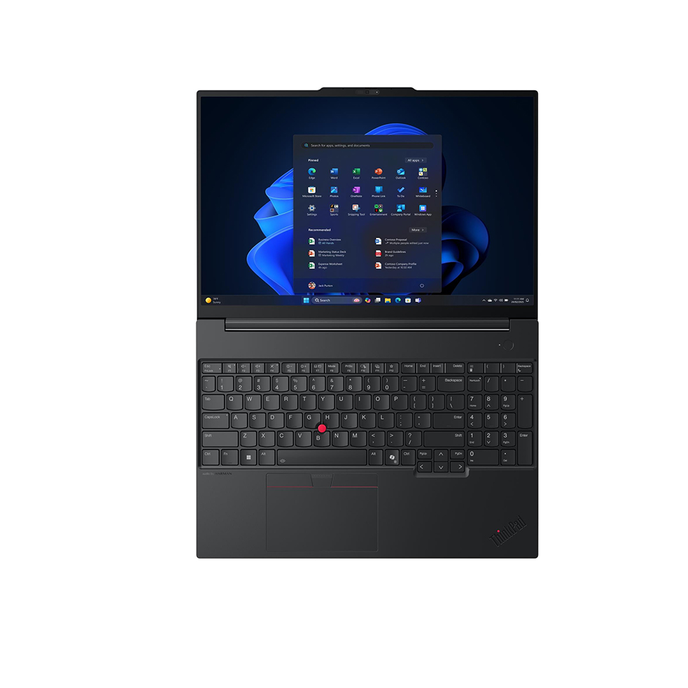 Laptop Lenovo ThinkPad E16 Gen 3 21SR00A6VA (Thông số: Intel Core Ultra 5 135H | Intel Graphics | 16 inch WUXGA IPS 60Hz |Ram 16GB | 512GB | NoOS |Màu Đen)