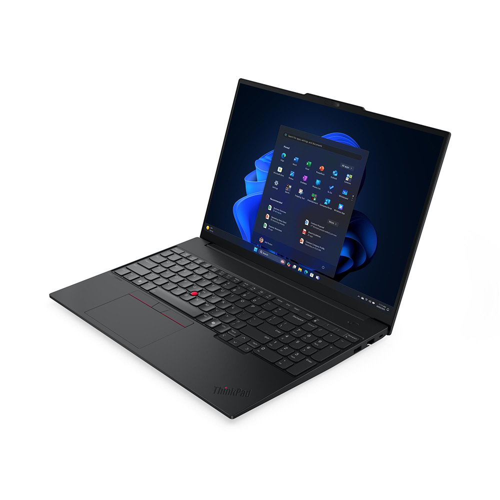 Laptop Lenovo ThinkPad E16 Gen 3 21SR00A6VA (Thông số: Intel Core Ultra 5 135H | Intel Graphics | 16 inch WUXGA IPS 60Hz |Ram 16GB | 512GB | NoOS |Màu Đen)