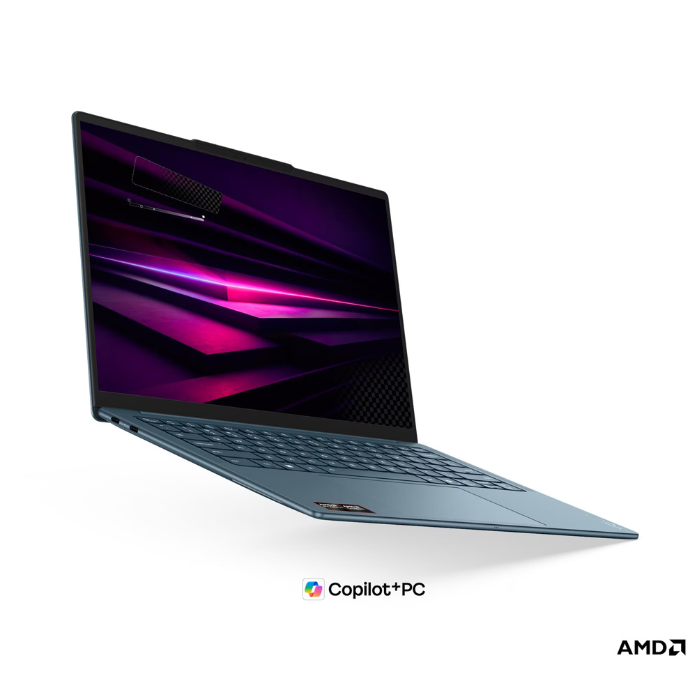 Laptop Lenovo Yoga Slim 7 14AGP11 83QS001DVN (Thông số: AMD Ryzen AI 7 445 | AMD Radeon 840M Graphics | 14 inch WUXGA |Ram 16GB |SSD 512GB | Windows 11 Home |Màu Xanh)