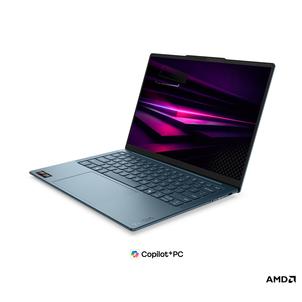 Laptop Lenovo Yoga Slim 7 14AGP11 83QS001DVN (Thông số: AMD Ryzen AI 7 445 | AMD Radeon 840M Graphics | 14 inch WUXGA |Ram 16GB |SSD 512GB | Windows 11 Home |Màu Xanh)