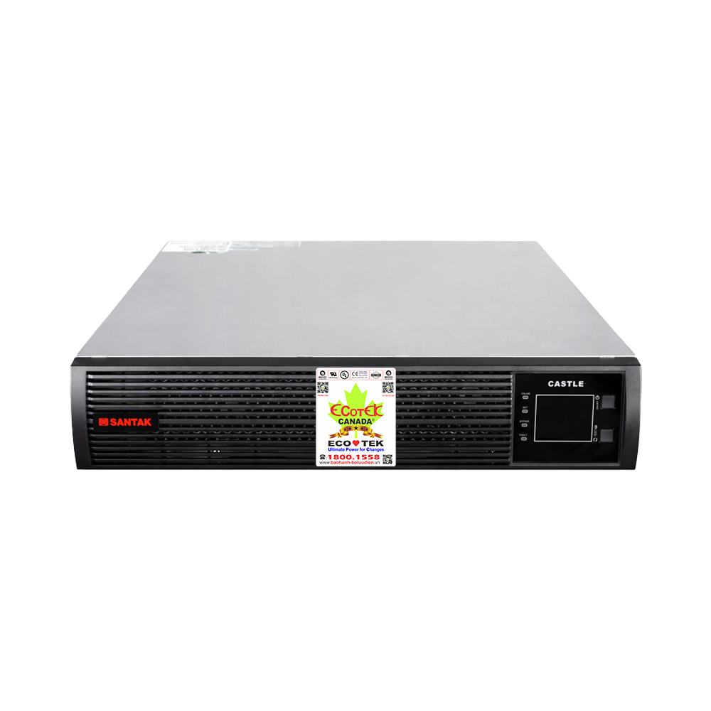 Bộ lưu điện UPS Santak RACK 10K (TRUE ONLINE RACKMOUNT/Công suất 10 kVA / 10 kW)