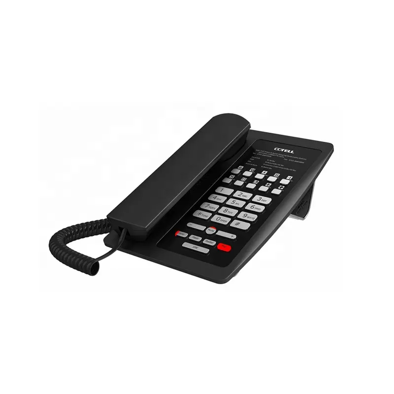 Cotell Classic Series TE3000A - Custom Hotel Landline Telephone With Free Faceplate Printing