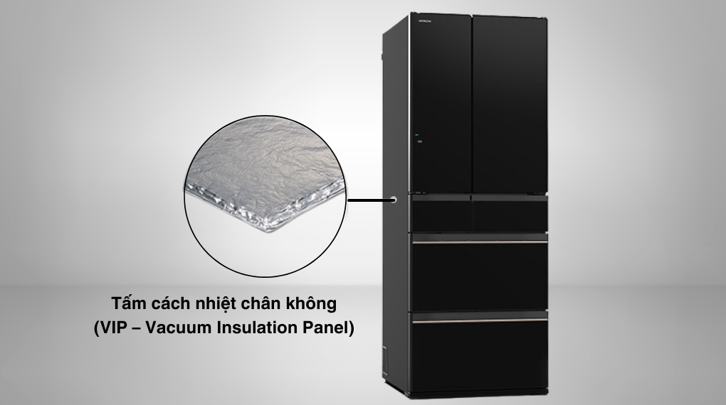 Tủ lạnh Hitachi Inverter 617 lít Multi Door R-HW620RV XK