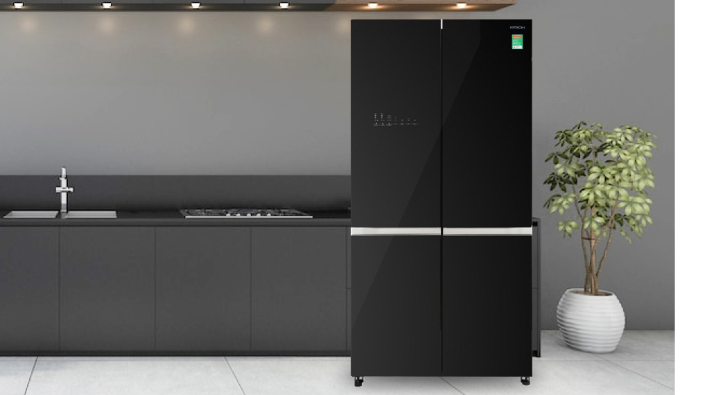 Tủ lạnh Hitachi Inverter 569 lít Multi Door R-WB640VGV0 GBK
