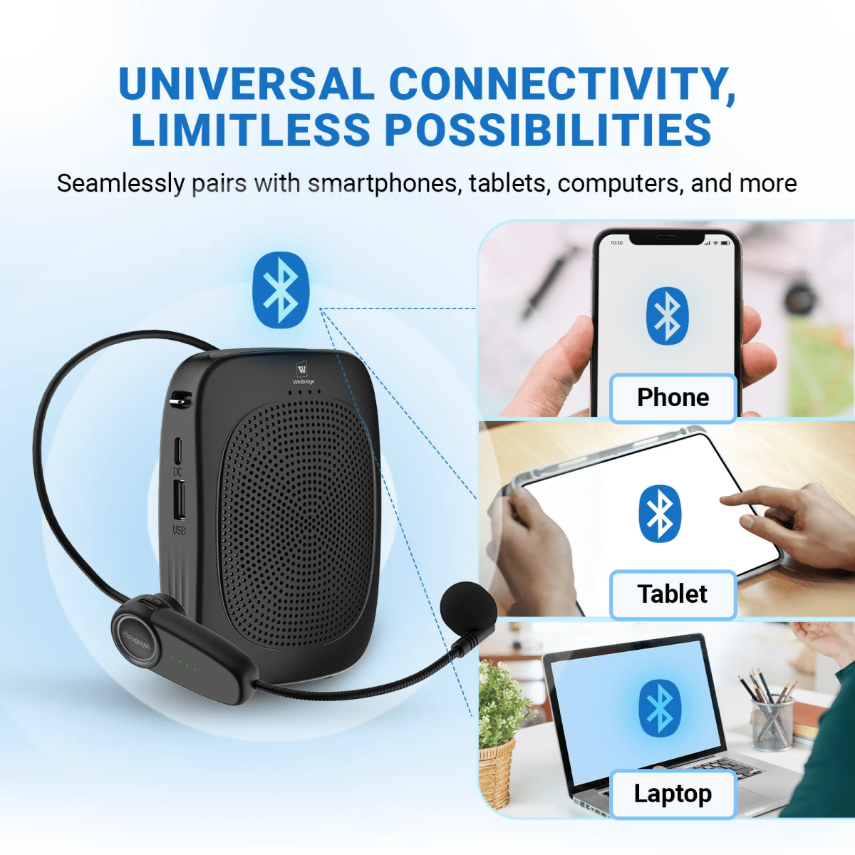 Máy trợ giảng WinBridge C002 Không dây  Bluetooth Pin trâu ảnh 2