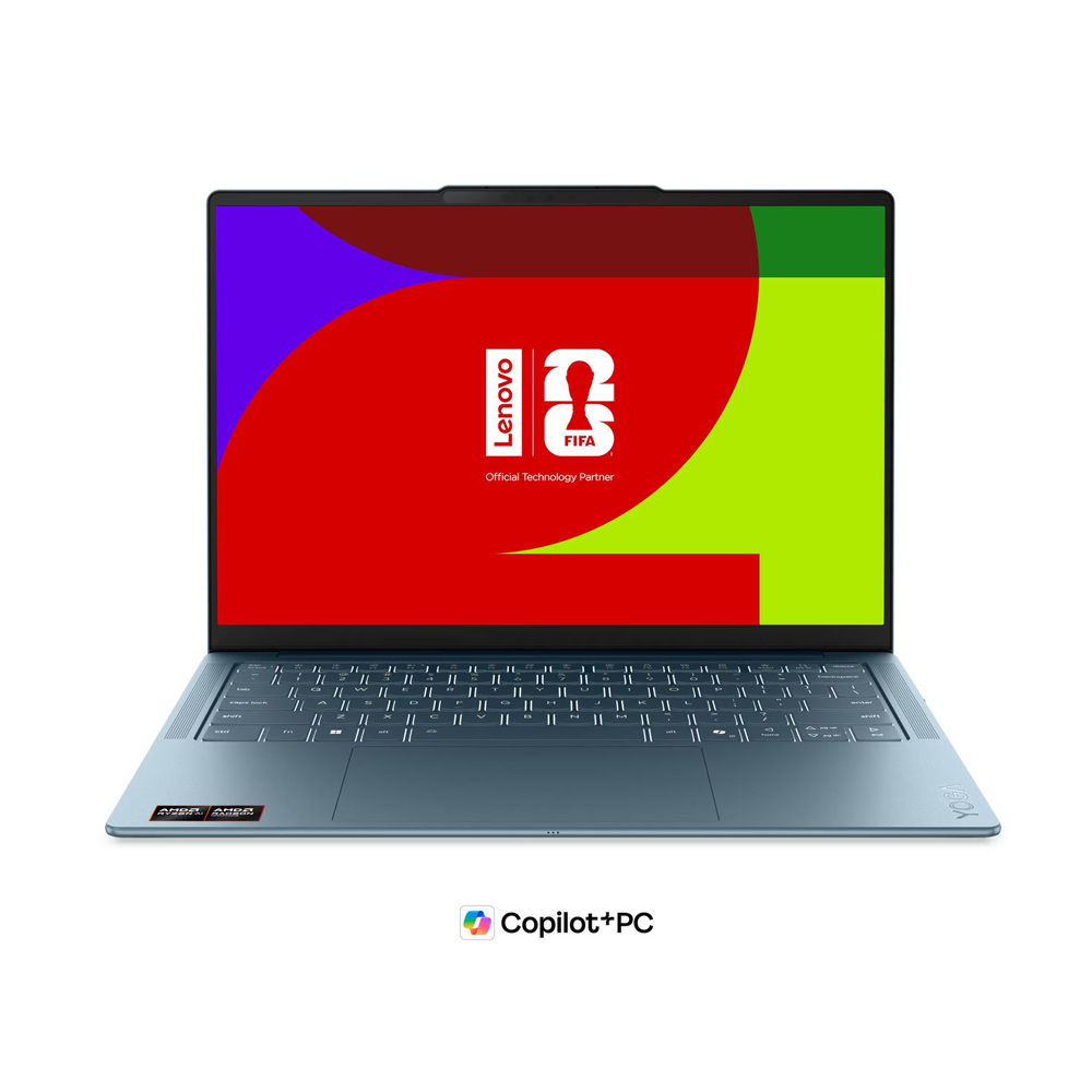 Laptop Lenovo Yoga Slim 7 14AGP11 83QS001DVN (Thông số: AMD Ryzen AI 7 445 | AMD Radeon 840M Graphics | 14 inch WUXGA |Ram 16GB |SSD 512GB | Windows 11 Home |Màu Xanh)