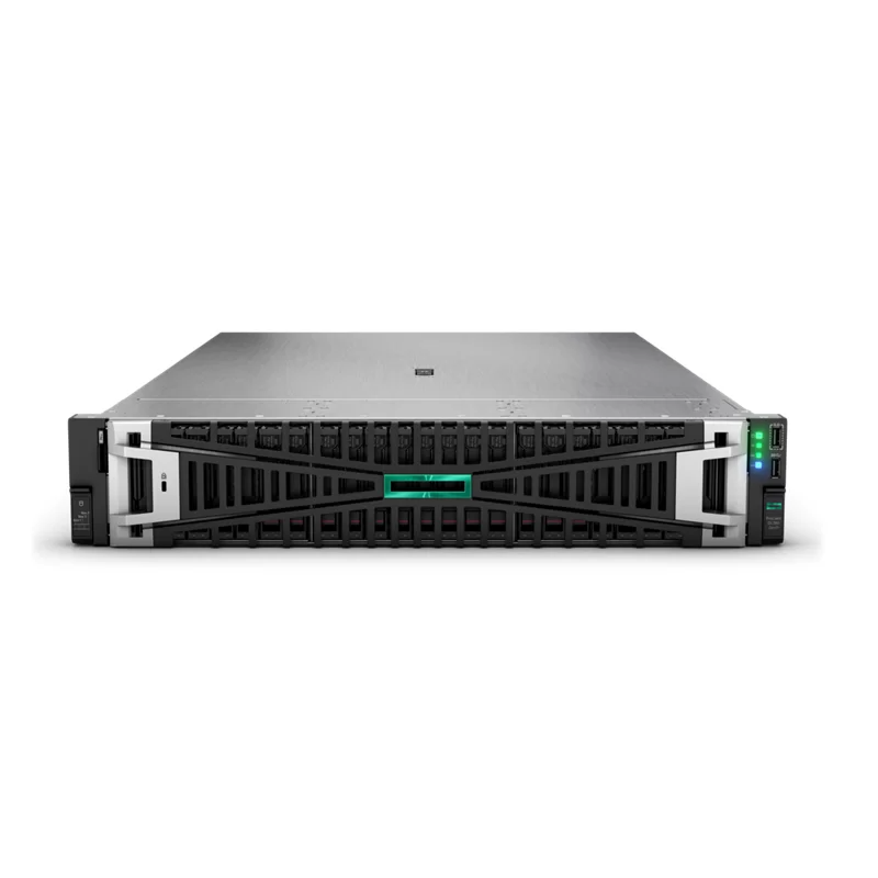 Máy chủ HPE ProLiant DL380 Gen11 8SFF NC Configure-to-order Server, Intel Xeon-Silver 4510 2.4GHz 12-core, 32GB Dual Rank, 96W Smart Battery, MR408i-o Gen11, BCM5719 Ethernet 1Gb 4-port, 800W Power