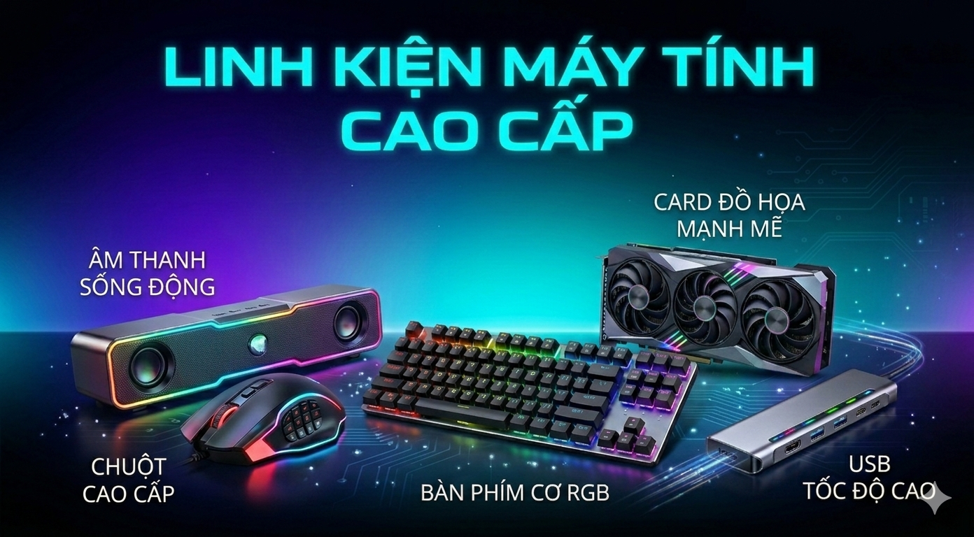 Banner Trang Chủ Cho Linh Kiện Máy Tính